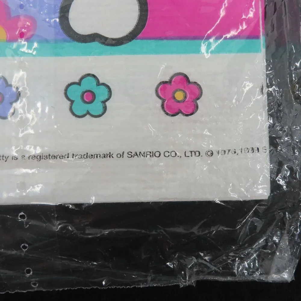 Sanrio Hello Kitty 1999 Party Table Cover 54in x 102in Creative Expressions NEW